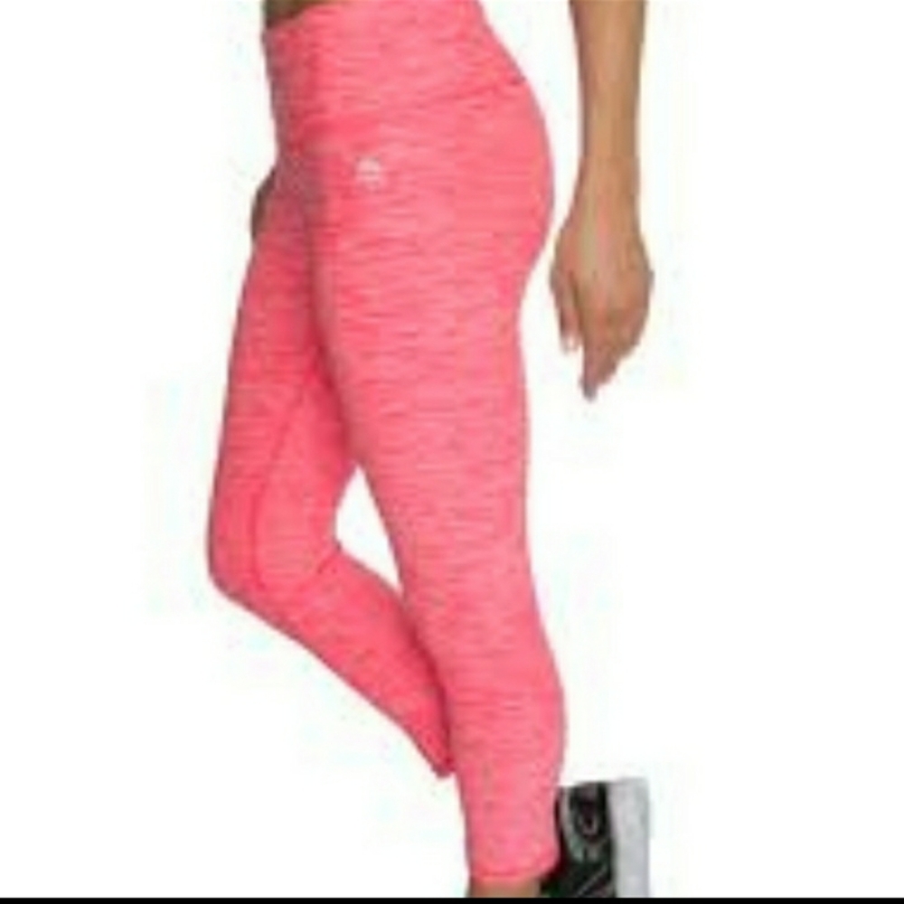 RBX pink-orange Medium Capri legging